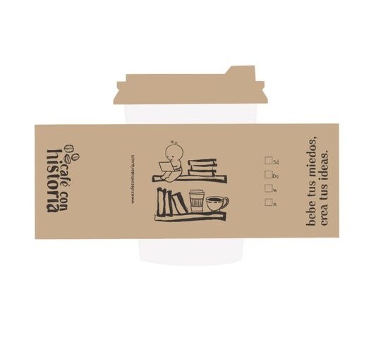 Termo "Café con Historia"